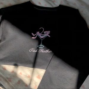 pink panther sweatshirt pacsun